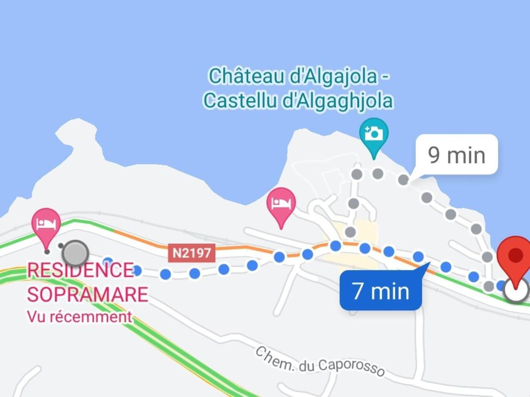 Residences Sopramare Algajola  Ngoại thất bức ảnh